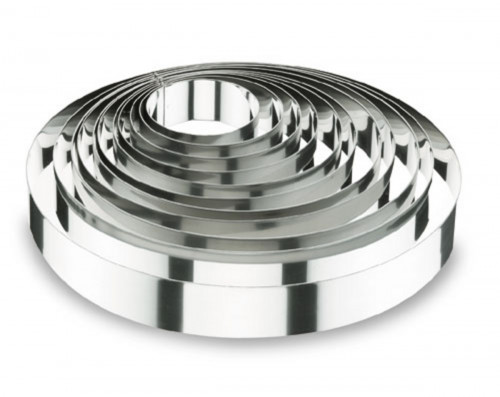 Cercle à vacherin inox Sans revêtement Ø 22 cm 6 cm Lacor