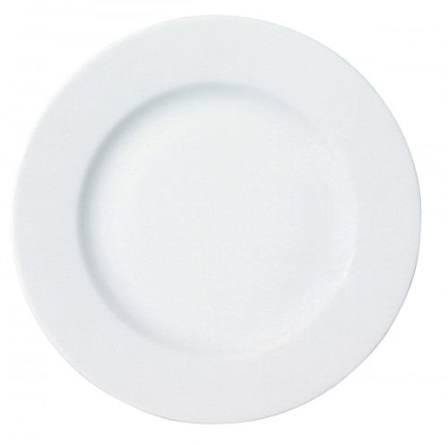Assiette creuse rond blanc porcelaine Ø 22,5 cm Roma