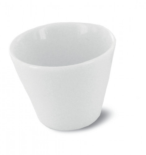 Mini pot rond blanc porcelaine Ø 6 cm Pro.mundi