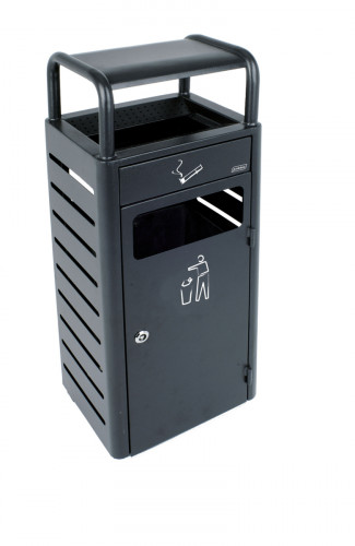 Cendrier acier 33x28x89,5 cm Probbax