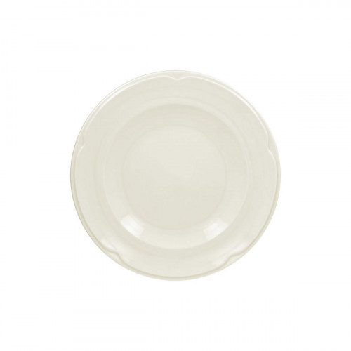 Assiette plate rond ivoire porcelaine vitrifiée Ø 16,4 cm Anna Rak