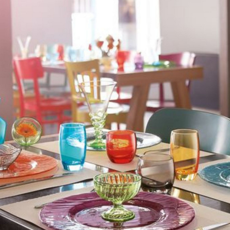 Gobelet forme basse rouge verre 32 cl Salto Arcoroc