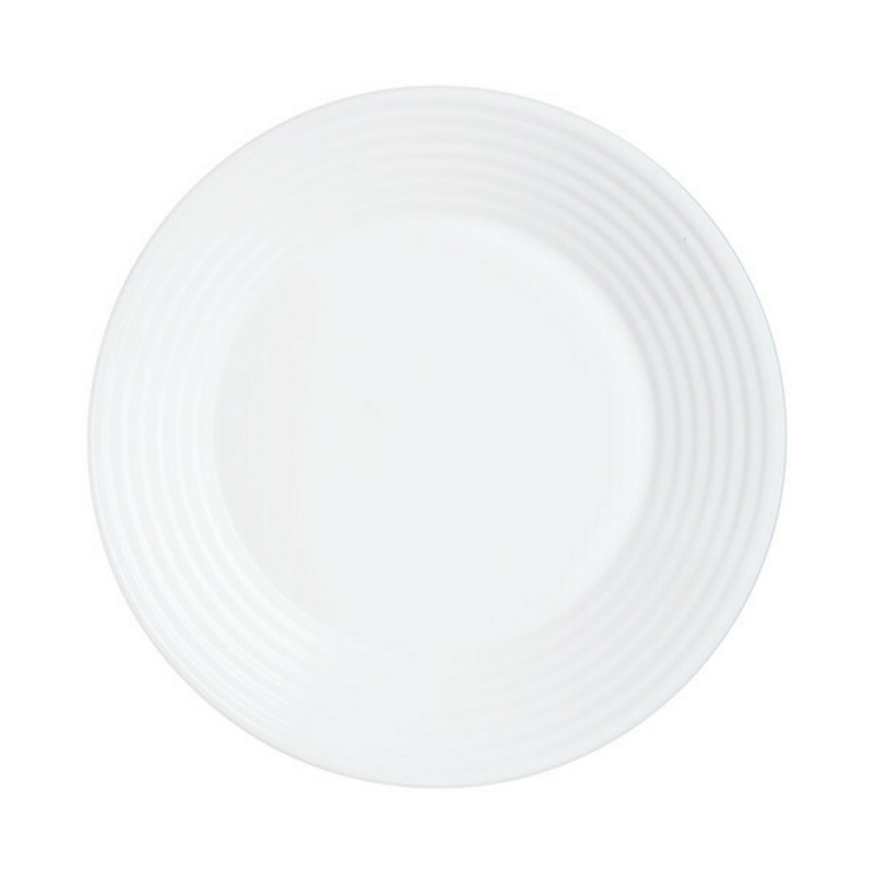 Assiette creuse rond blanc verre Ø 23,6 cm Stairo Arcoroc