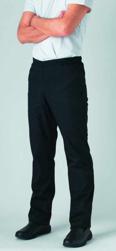 Pantalon de cuisine noir T6 Umini Robur