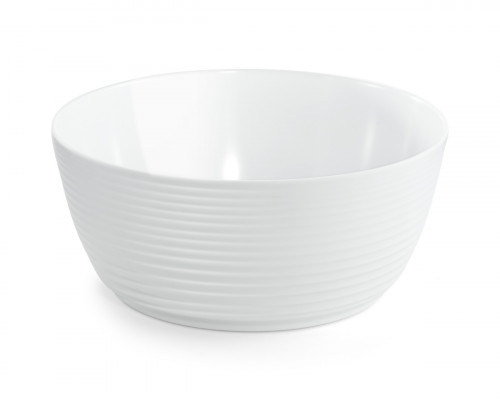 Saladier rond blanc mélamine Ø 23 cm Wave Platex