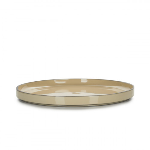 Assiette plate rond muscade porcelaine culinaire Ø 15 cm Caractère Revol