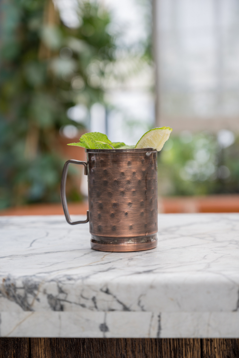 Verre Moscow Mule cuivre