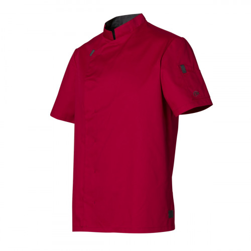 Veste de cuisine rouge T2 Shade Molinel