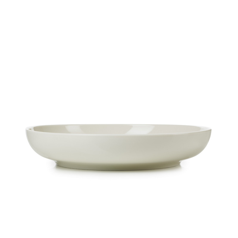 Assiette creuse rond ivoire porcelaine Ø 23,5 cm Adelie Revol