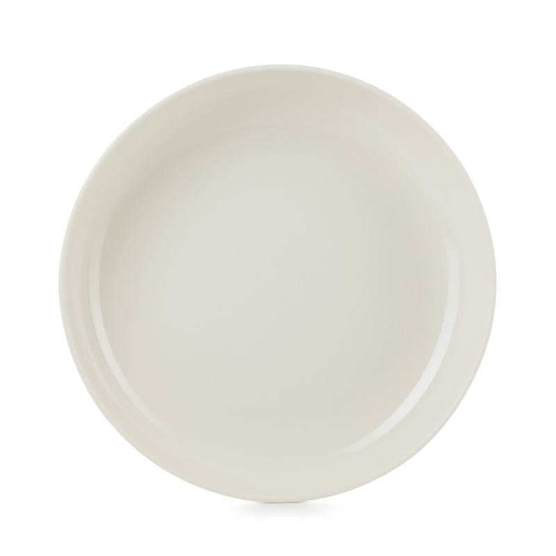 Assiette creuse rond ivoire porcelaine Ø 23,5 cm Adelie Revol