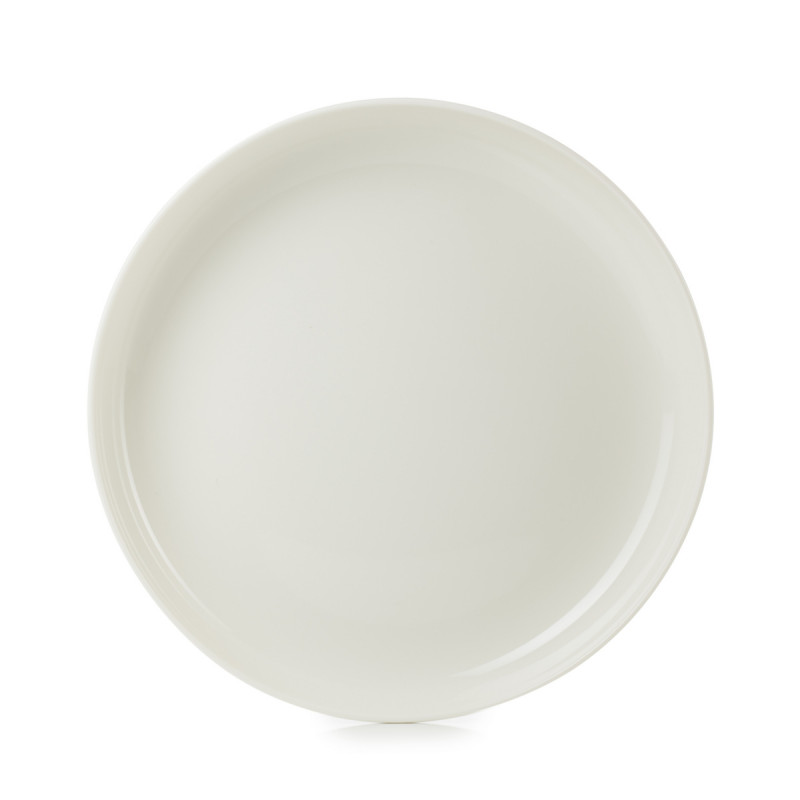 Assiette creuse rond ivoire porcelaine Ø 27 cm Adelie Revol