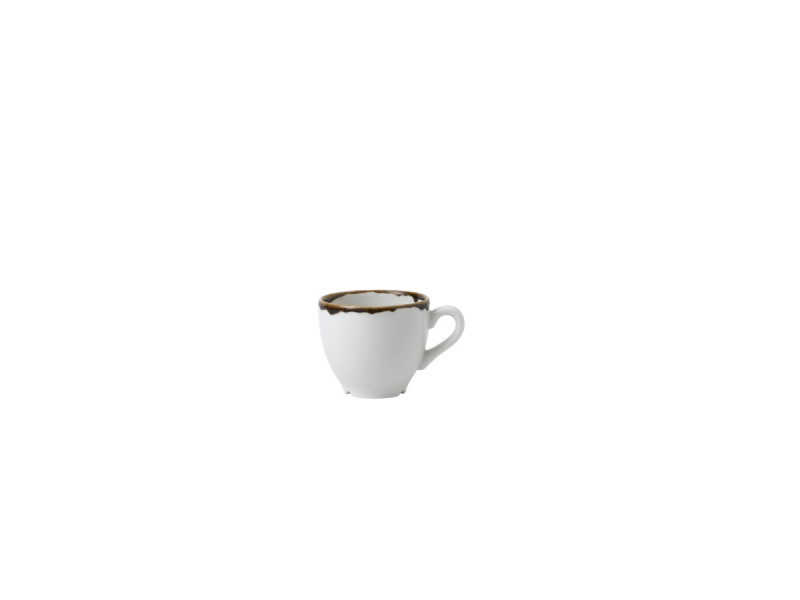 Tasse à café blanc porcelaine vitrifiée 10 cl Ø 6,5 cm Harvest Dudson