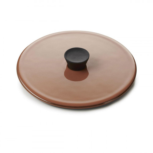 Couvercle pour cocotte rouge porcelaine culinaire Ø 12 cm Caractère Revol
