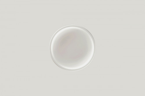 Assiette coupe plate rond blanc porcelaine Ø 16,2 cm Rakstone Ease Rak