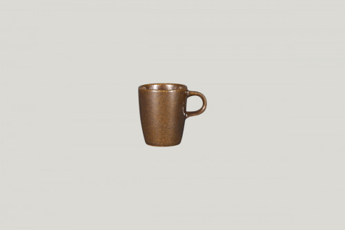 Tasse à expresso rond bronze porcelaine 9 cl Ø 5,8 cm Rakstone Ease Rak