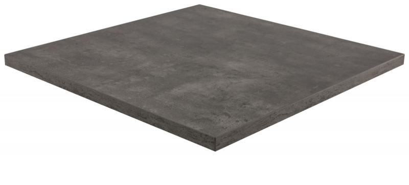 Plateau de table intérieur carré gris 24 mm x 80 cm Original