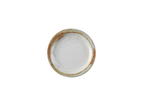Assiette plate rond beige porcelaine vitrifiée Ø 17,8 cm Finca Dudson