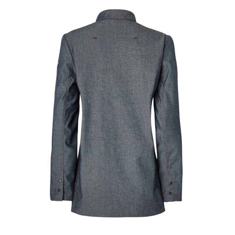 Veste femme manches longues bleu T2 Authentique Molinel