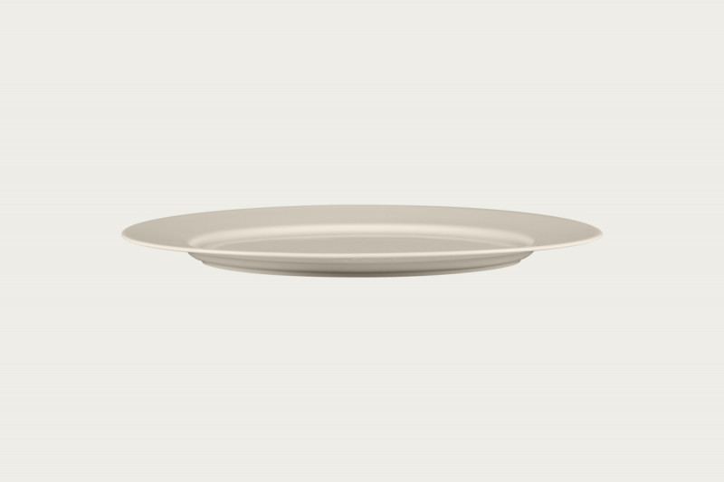 Plat ovale ivoire porcelaine bone china 36 cm Fedra Rak