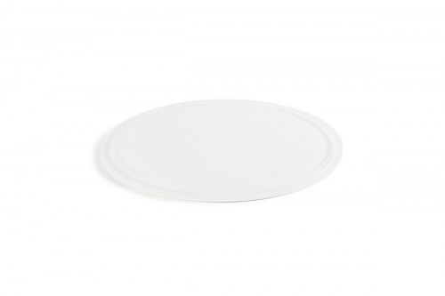 Plateau rond pour cloche résine Nacryl® blanc Ø 30 cm 1 cm Mealplak