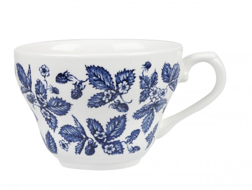 Tasse avec anses rond Georgian Bramble Blue porcelaine 19,8 cl Ø 9 cm Vintage Prints Churchill