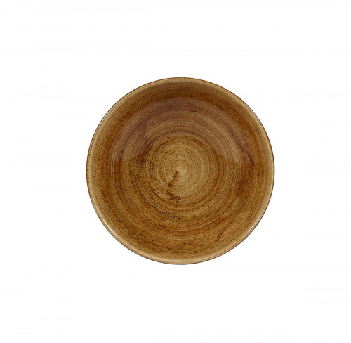 Assiette coupe rond Vintage Copper porcelaine vitrifiée Ø 32,4 cm Stonecast Patina Churchill