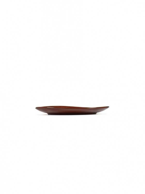 Assiette coupe plate rond Venetian red grès émaillé 20x20 cm La Mère Serax