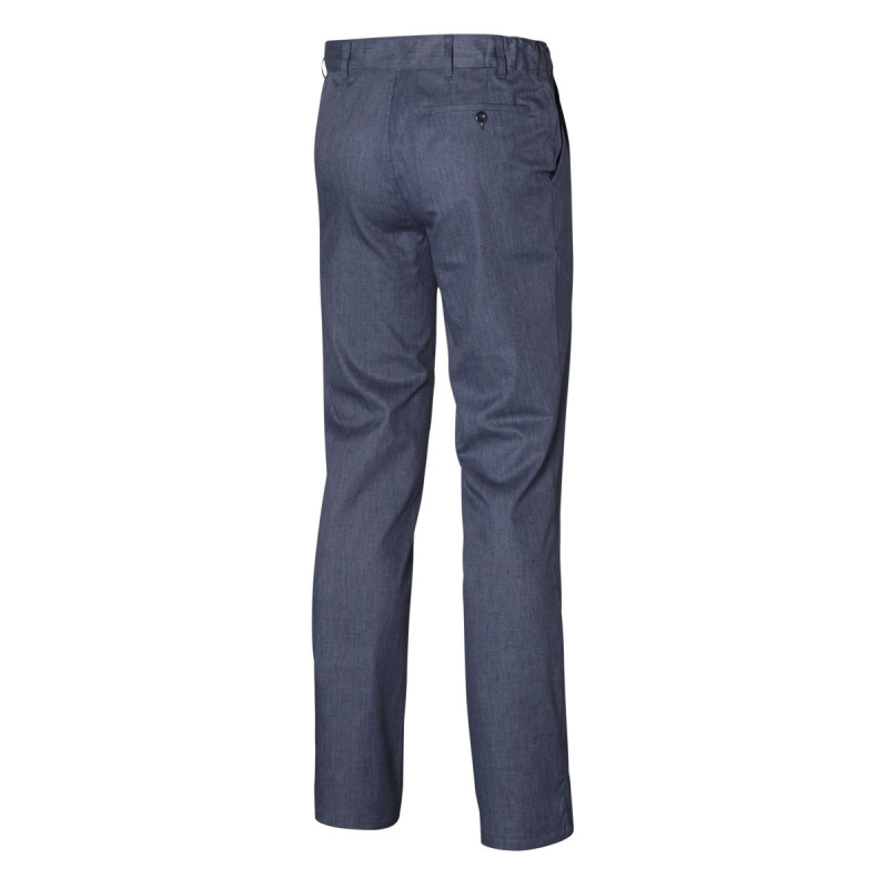 Pantalon de cuisine homme denim bleu 50 Pebeo Molinel