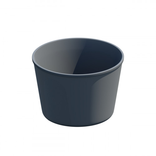 Pot gris Ø 12 cm 8 cm 480 ml (48 pièces)