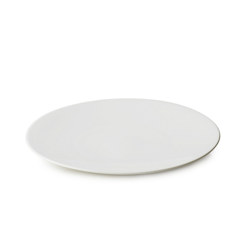 Assiette à dessert rond Blanc albâtre porcelaine Ø 21,5 cm Madeleine Revol