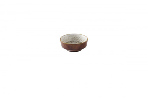 Bol à soupe rond brun porcelaine vitrifiée Ø 11,5 cm Kochi Churchill
