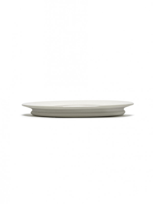 Sous tasse à café rond Alabaster porcelaine Ø 13 cm Dune Serax