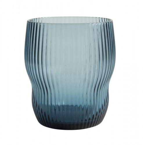 Gobelet gris bleu verre 300 ml Soho Pro.mundi