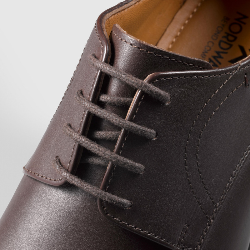 Chaussures à lacets basse marron 42 Nclass Nordways