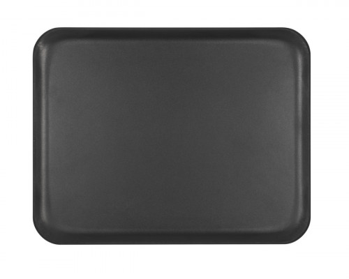 Plateau polyester noir 53x32,5 cm Poly Str Profil Mat 2 Platex