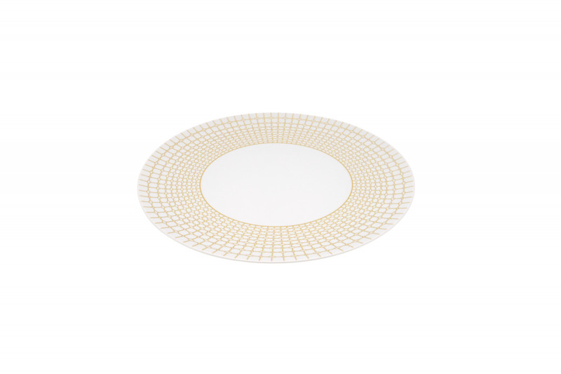 Assiette coupe plate rond blanc porcelaine Ø 32 cm Couronne Degrenne