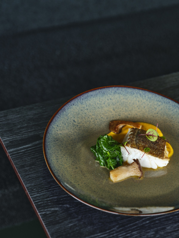 Assiette plate rond noir porcelaine Ø 27 cm Bogota Proof