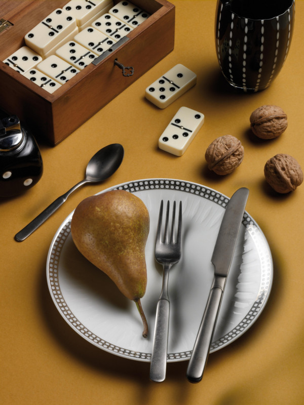 Cuillère de table titane inox 18/10 Casali Stoned Pintinox