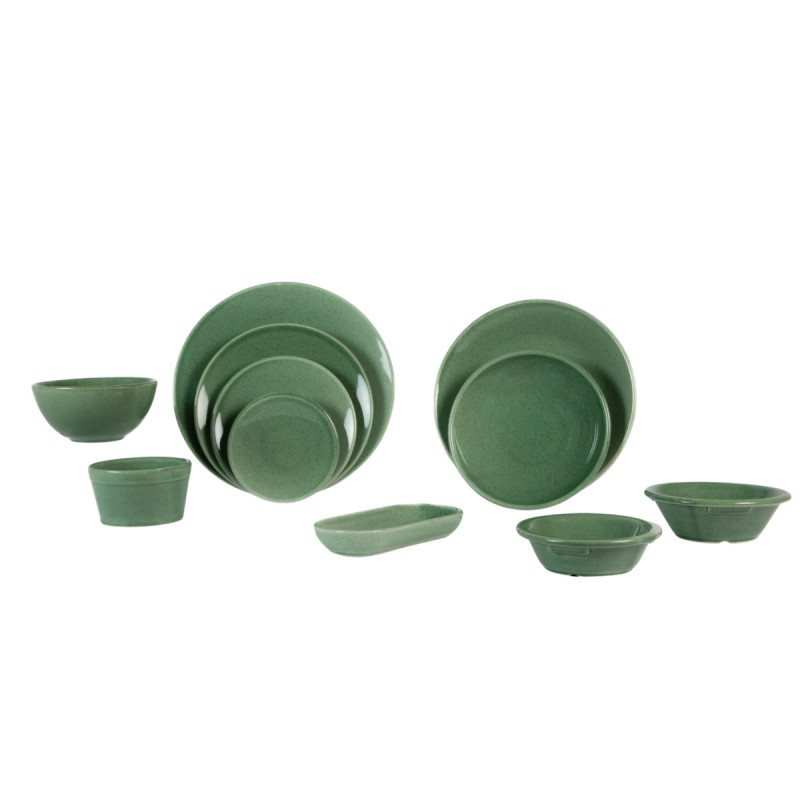 Assiette coupe plate Lagoon grès renforcé Ø 12 cm Twist Essentials Collection